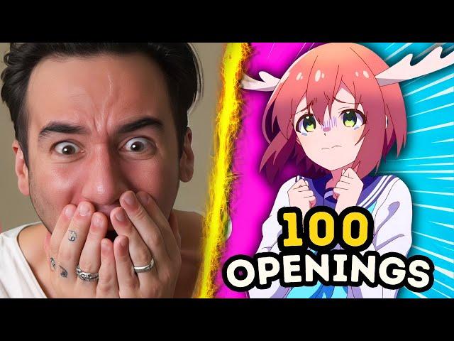 I Rated 100 Popular Anime Openings