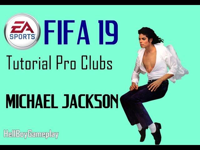 Tutorial face Michael Jackson Pro clubs fifa 19