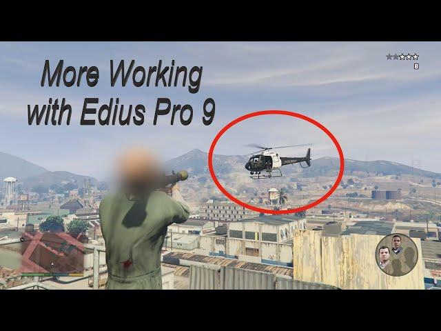 More Working with Edius Pro 9, Motion Tracking and Four Window Split