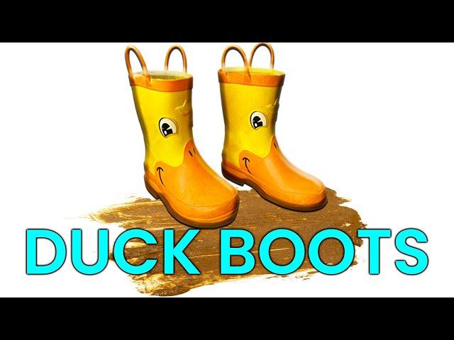 Rainy Day Songs for Kids | Duck Boots | Martin and Rose Music