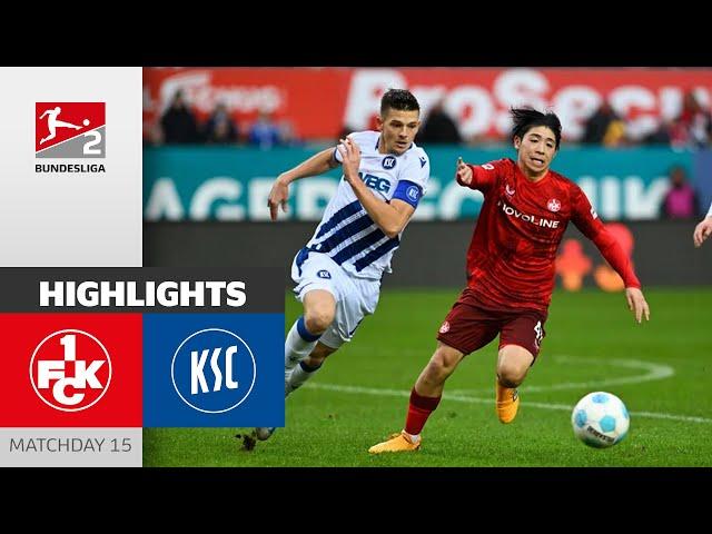 Three Wins In A Row! | 1. FC Kaiserslautern - Karlsruher SC 3-1 | Highlights | MD 15 - Bundesliga 2