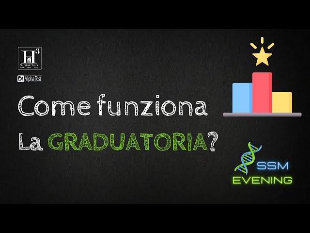 Come funziona la graduatoria SSM? #SSMEvening