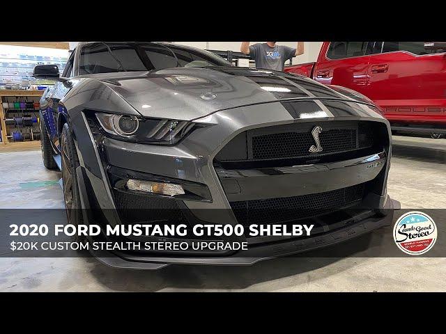 2020 Ford Mustang GT500 Shelby Custom Stealth $20K Stereo System