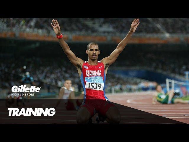 Hurdles Training with Olympic Champion Felix Sanchez | Gillette World Sport