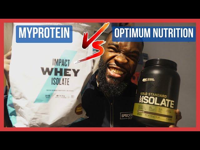 MyProtein Vs Optimum Nutrition: The Battle of Whey Protein Powder!