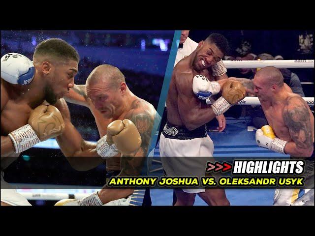 Anthony Joshua vs. Oleksandr Usyk Highlights | FightNoose