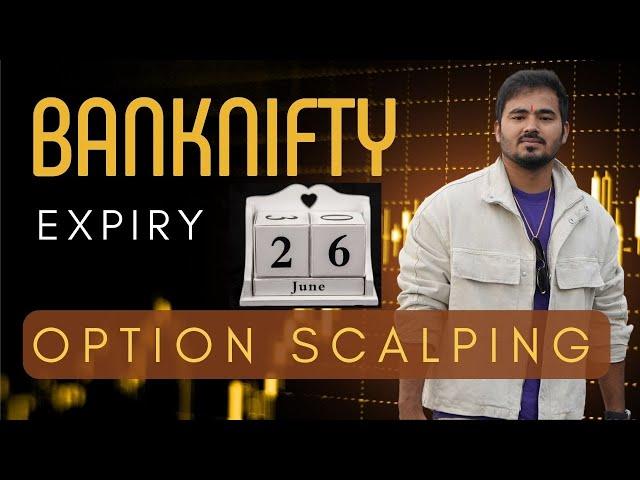 Live Intraday Trading || Scalping Nifty Banknifty option || 26 JUNE || BTST #banknifty #nifty