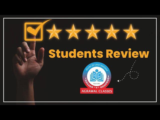 Students Review | Agrawal Classes Pune | Best CA, CS, and CMA Classes