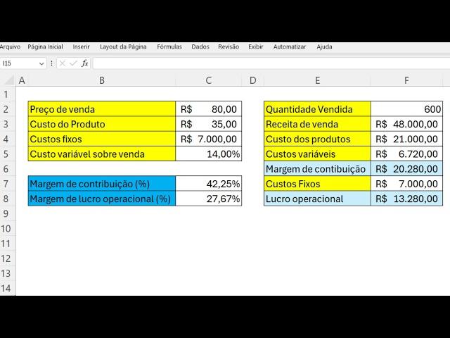 Guia prático para calcular margem de lucro no Excel e vender da forma correta