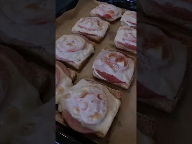 Самые вкусные горячие бутерброды за 5 минут! Просто, быстро, нереально вкусно  #горячиебутерброды
