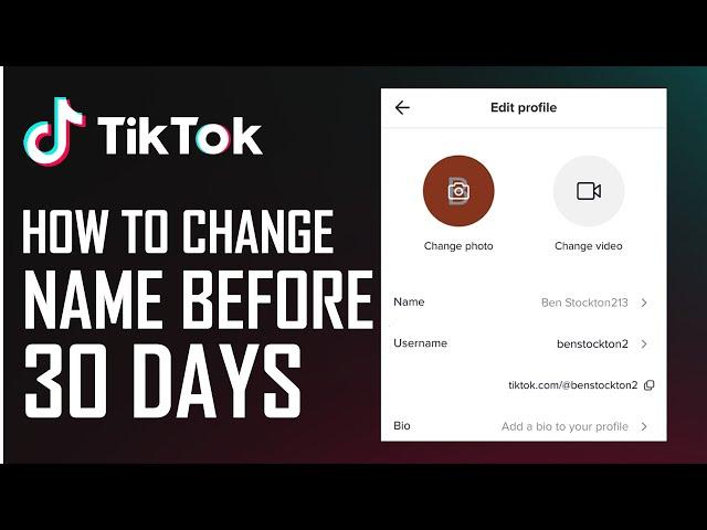 How To Change Username On TikTok Without Waiting 30 Days 2022 Updated!