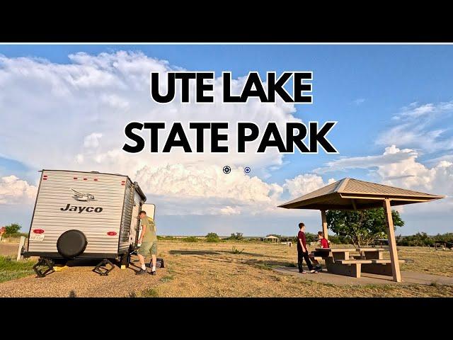 Quick Campsite Tour of Ute Lake State Park in New Mexico