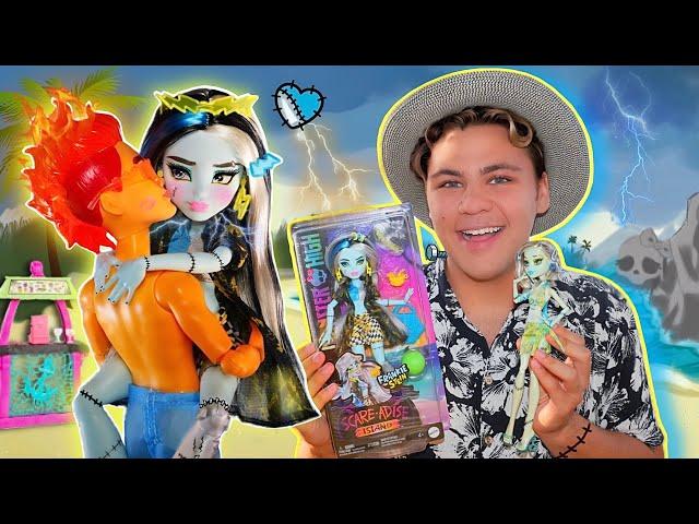 Фрэнки Штейн «Остров страха» Monster High G3 Scare-adise Island Frankie Stein