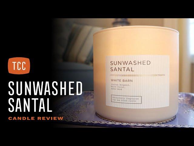 Sunwashed Santal Candle Review – Bath & Body Works