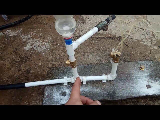 Unbelievable but it works. The pump pumps water without electricity