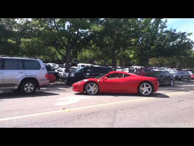 Ferrari 458 Italia on the Road