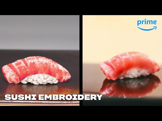 Jiro Dreams of Sushi Embroidery | PV Inspired | Prime Video