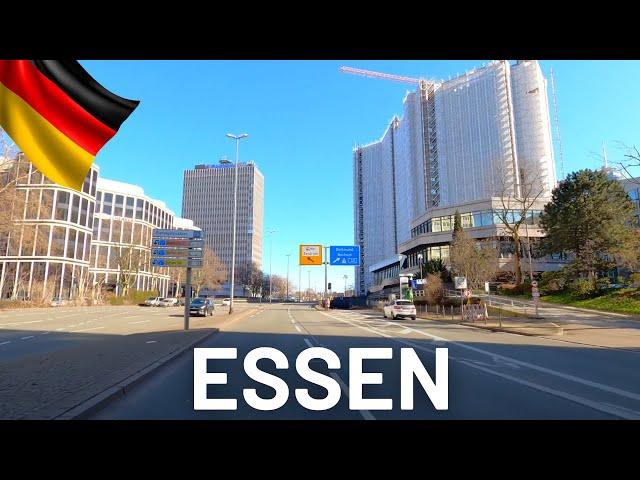 ESSEN Driving Tour  Essen Germany 4K Video Tour