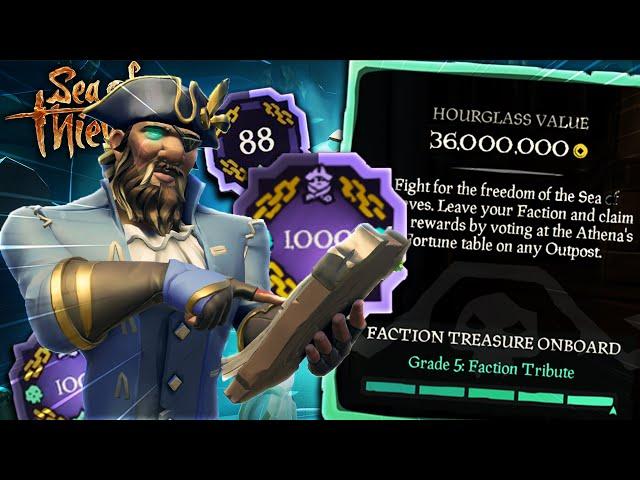 The NEW FASTEST Way to Level Up Hourglass in Sea of Thieves