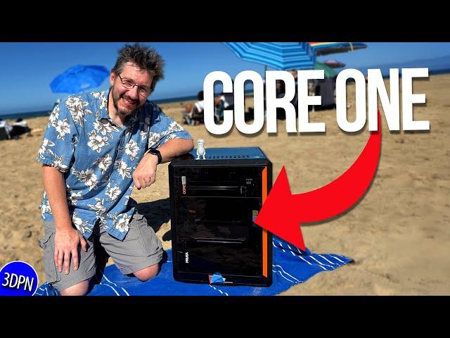 Taking the Prusa Core One TO THE BEACH?!