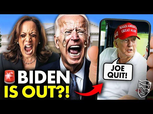  LEAKED VIDEO: Trump Announces Biden is QUITTING Race! 'I'll Beat Kamala, She's So F*CKING BAD!'