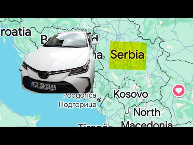 crossing Serbia driving tour BILL BARBA