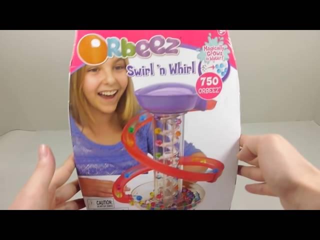 Orbeez Swirl N' Whirl Light Up Playset How To Make Magic Growing Water