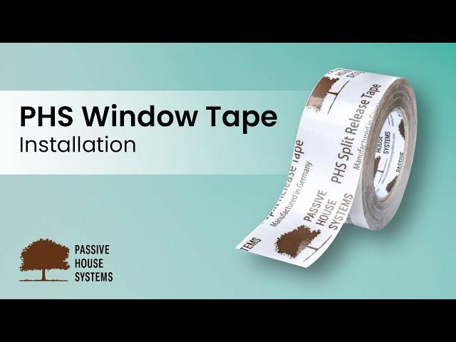 PHS Window Tape | How To Apply Airtightness Tapes?