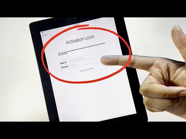 iPad Activation Lock Fix | 3 WAYS to bypass iPad iCloud Lock