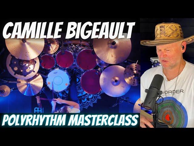 Drum Teacher Reacts: Camille Bigeault - Mental web