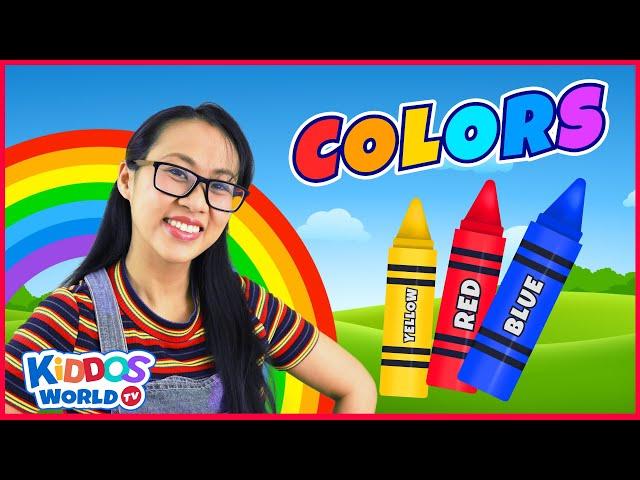 Teaching Colors for Babies and Toddlers - Learning the Colors with Miss V