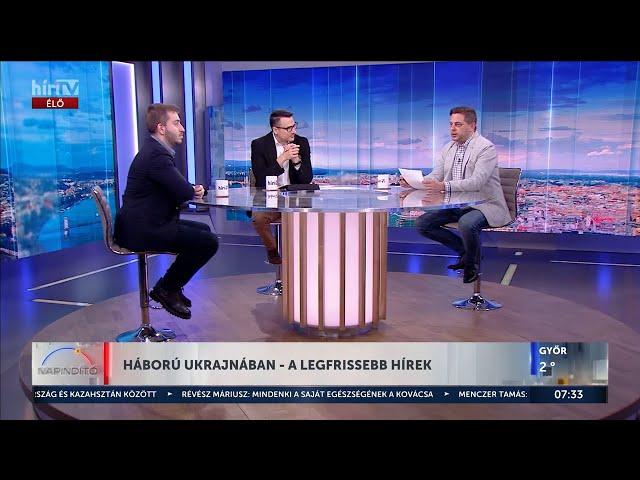 Háború Ukrajnában - Hidegkuti Konstantin (2024-11-21) - HÍR TV