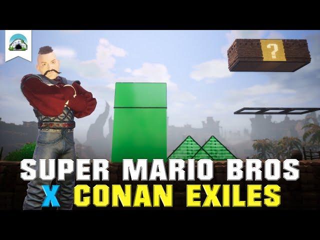 Inspired Pixels: Super Mario Bros - Building Showcase | Conan Exiles