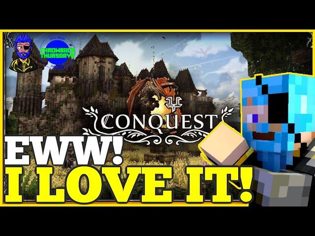 Daz Man Reviews The Conquest Textures Texture Pack In Minecraft Bedrock! Throwback Thursday! Review