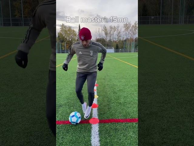 1 hour Soccer training for midfielders (solo) ️