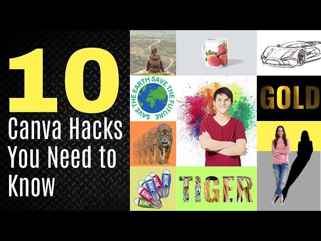 10 Canva Hacks You Need to Know in 2024! Canva Tutorial