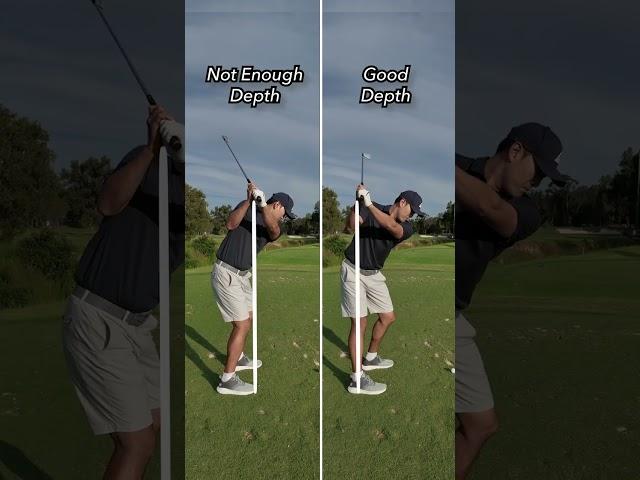 Backswing Depth 백스윙의 깊이