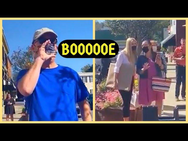 Man shouts BOOOE to IVANKA TRUMP | Top daily viral #shorts