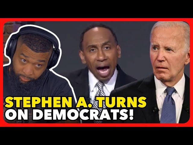 Stephen A LOSES IT On Democrats RUNNING Joe Biden After MASSIVE FAILURE