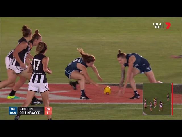 AFLW Highlights  - Carlton v Collingwood