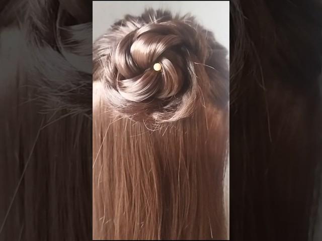 College girls hairstyle | Beautiful hairstyle | easy hairstyle #trendinghairstyle