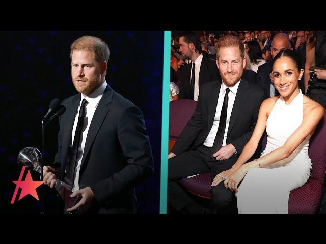 Meghan Markle Supports Prince Harry As He Gives EMOTIONAL ESPYs Speech