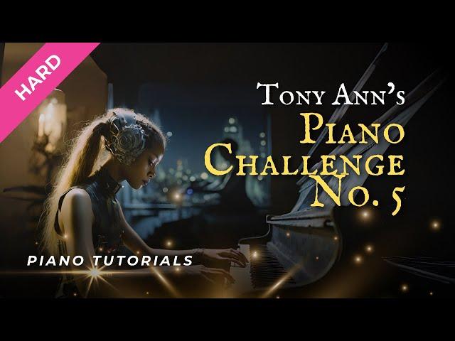 Let's PLAY / Tony Ann's Piano Challenge No.5 (Level1~2) - Piano Tutorials