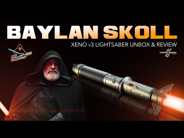 Baylan Skoll Xeno v3 Lightsaber Unbox & Review from Vader's Sabers