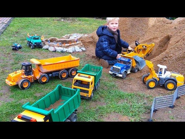 Bruder Trucks best play  BRUDER BAUSTELLE