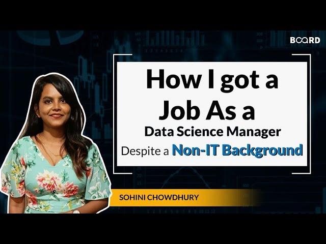 How I Got A Job As A Data Science Manager Despite A Non-IT Background | Success Story