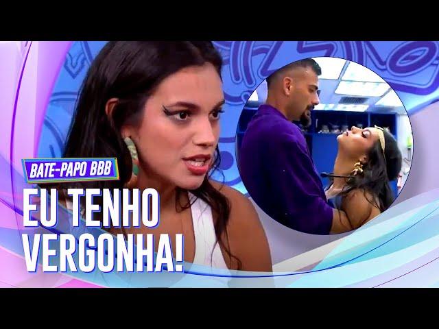 ALANE REVÊ SEU DESMAIO E DIZ QUE SENTE VERGONHA DISSO!  | BATE-PAPO BBB