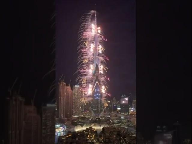 Dubai Burj Khalifa | New Year's Eve Fireworks 2023