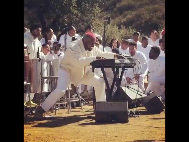 Kanye's Sunday Service Produces DOPE Beat