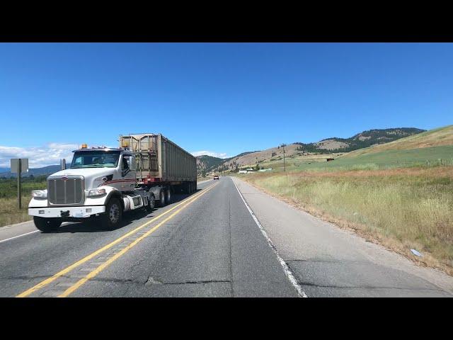 4K Driving from Colville to Kettle Falls, Washington